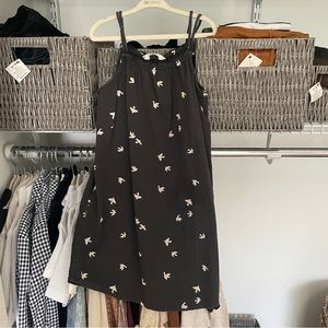 H&M bird strap girls dress